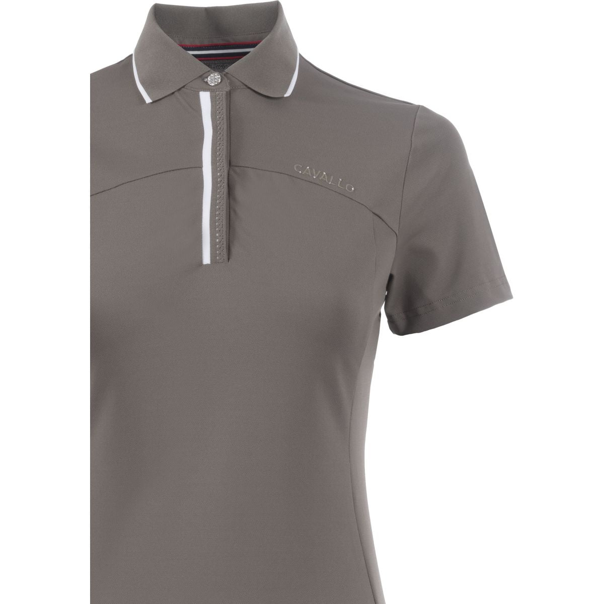 Cavallo Poloshirt Caval Pique Sepia Olive