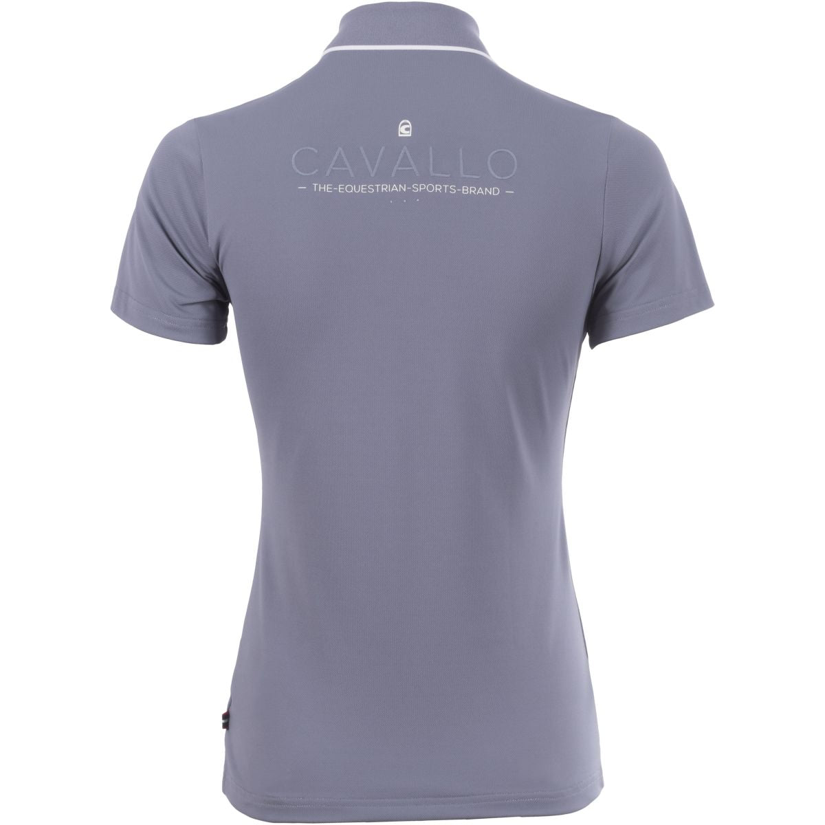 Cavallo Poloshirt Caval Pique Blue Shadow