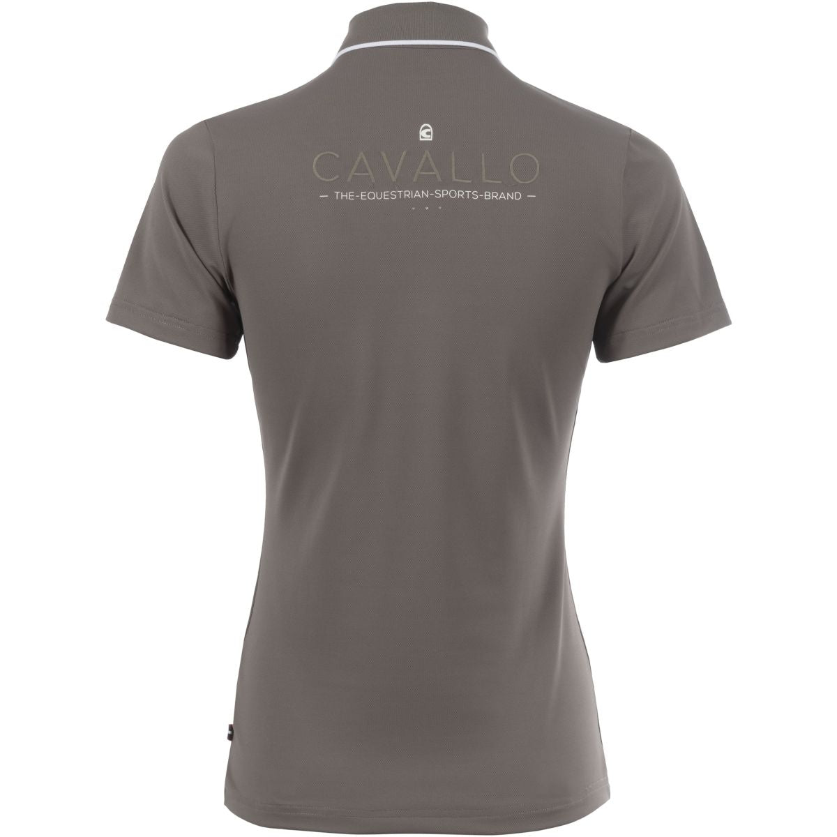 Cavallo Poloshirt Caval Pique Sepia Olive