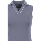 Cavallo Poloshirt Caval Mouwloos Blue Shadow