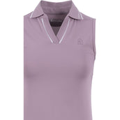 Cavallo Poloshirt Caval Mouwloos Dusty Rose