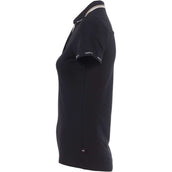 Cavallo Poloshirt CavalPique V-Neck Zwart