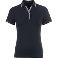 Cavallo Poloshirt Caval Pique V-Neck Donkerblauw