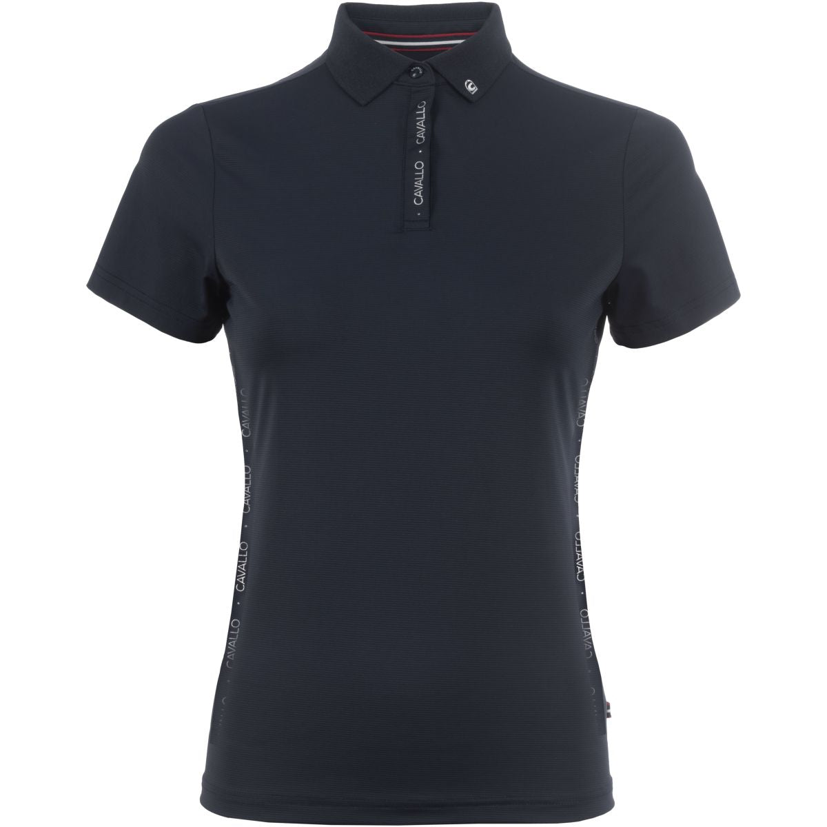 Cavallo Poloshirt Caval Functional Donkerblauw