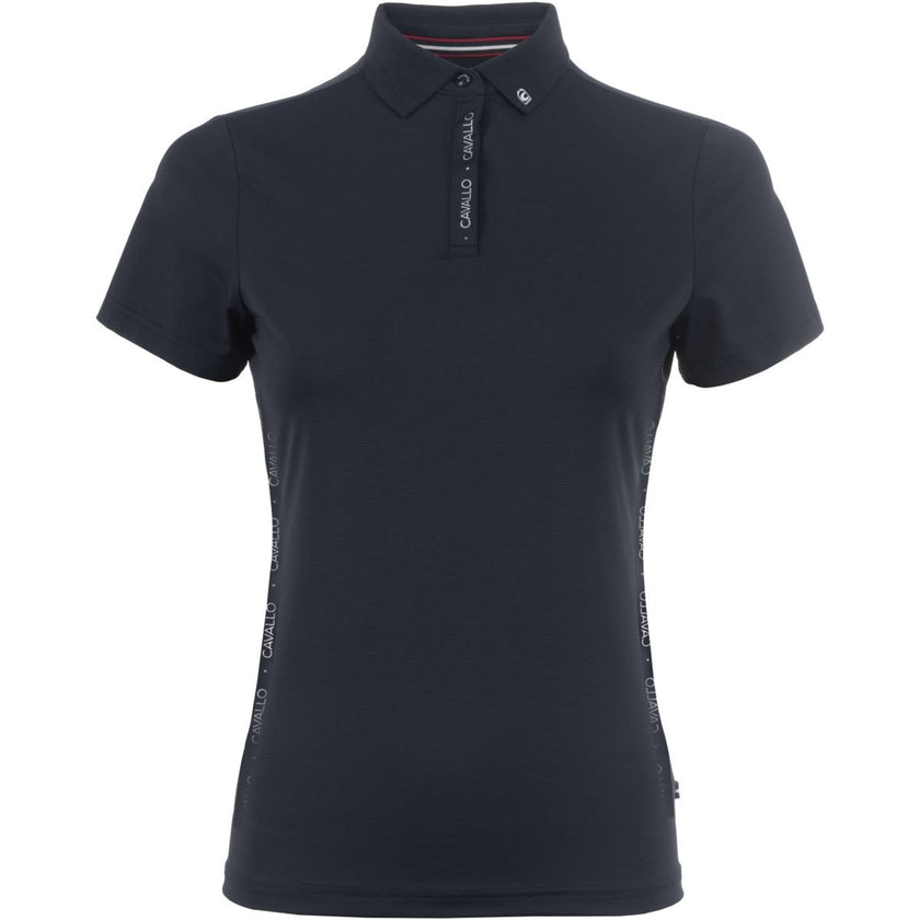 Cavallo Poloshirt Caval Functional Donkerblauw