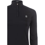 Cavallo Shirt Caval UV Halfzip Zwart