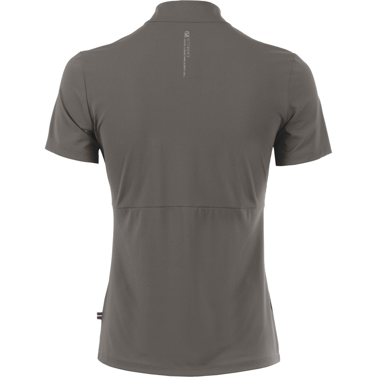 Cavallo Trainingsshirt Caval Korte Mouw Sepia Olive