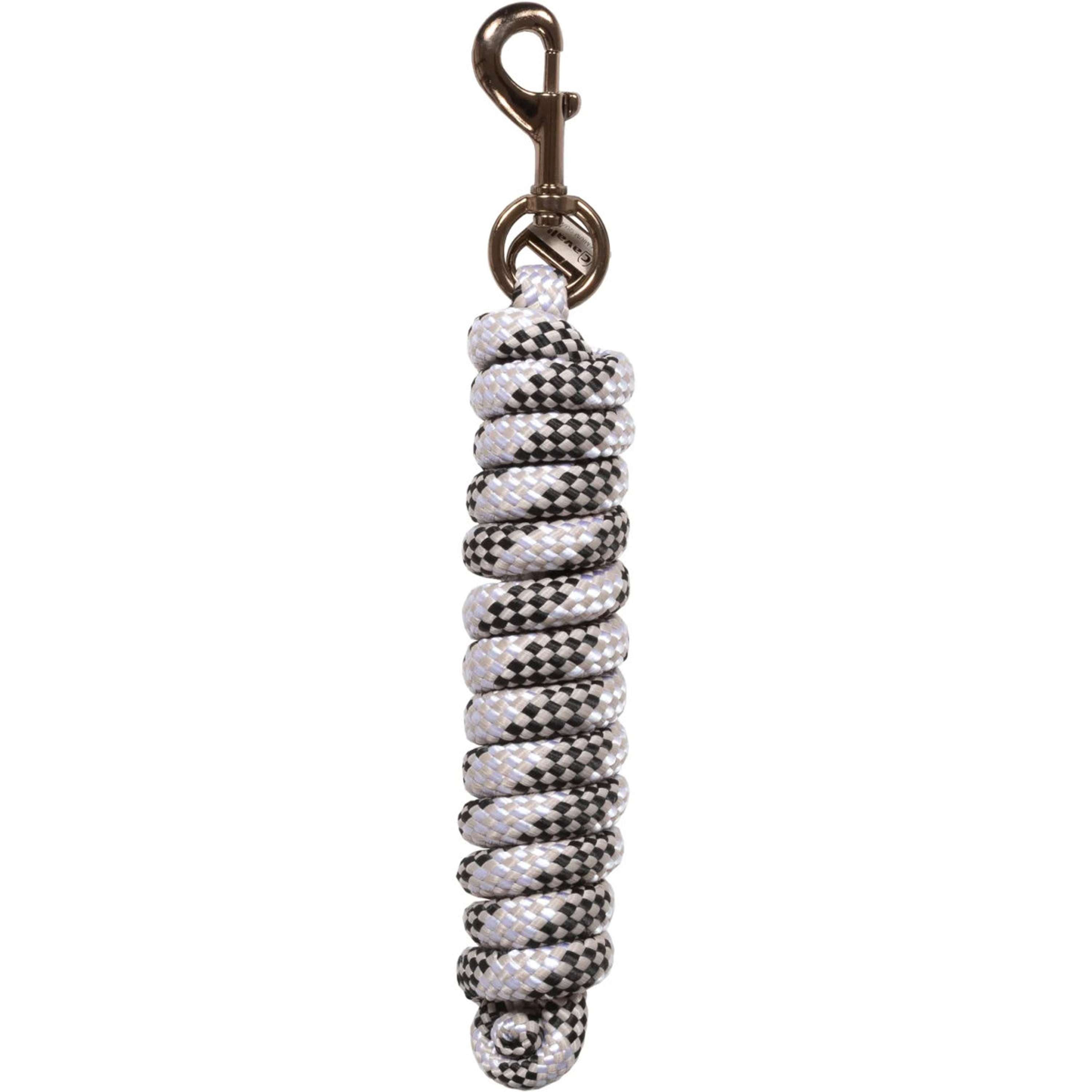 Cavallo Halstertouw CavalJace met Musketonhaak Latte