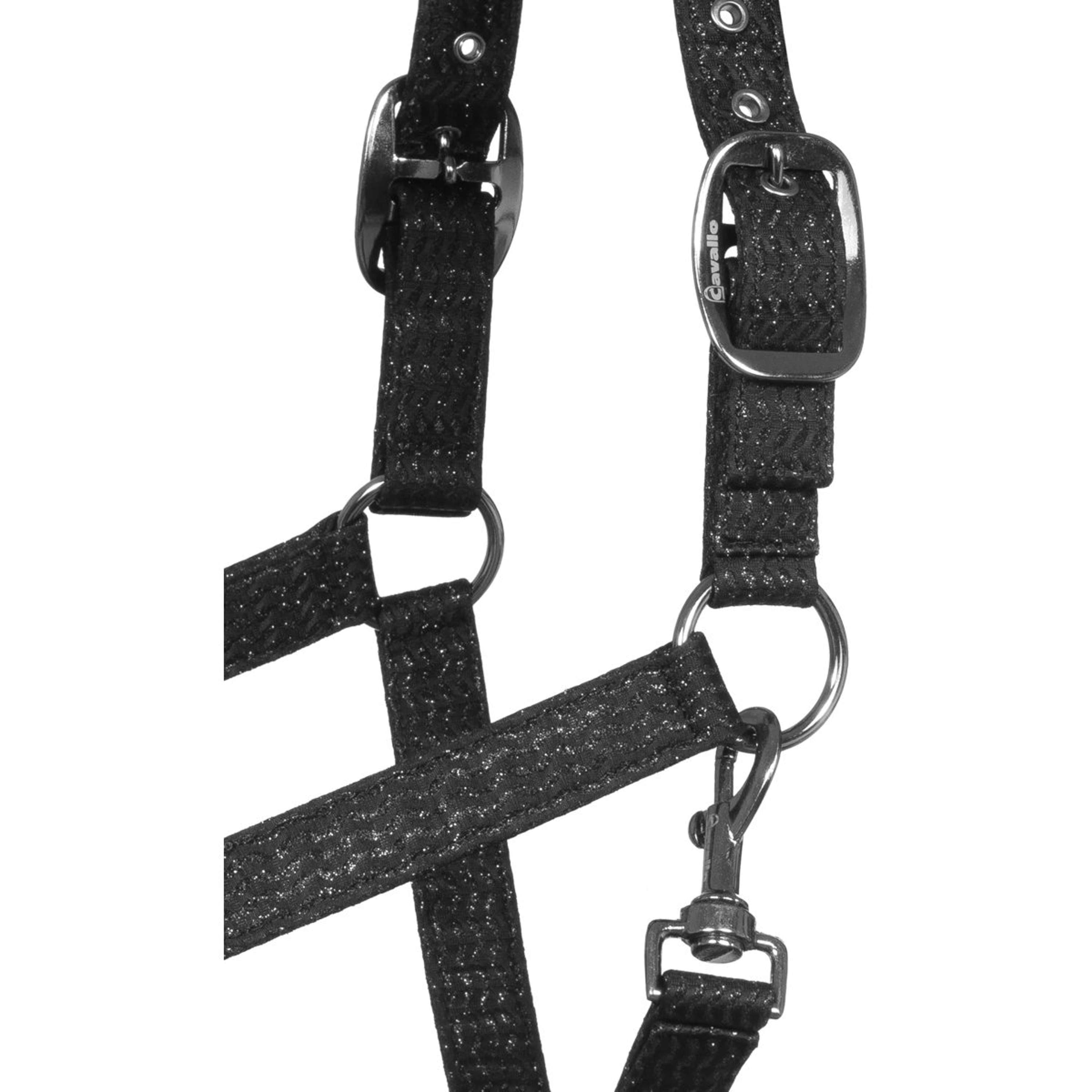 Cavallo Halster CavalRose Zwart