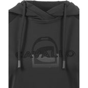 Cavallo Hoodie Hybrid CavalMiki Zwart