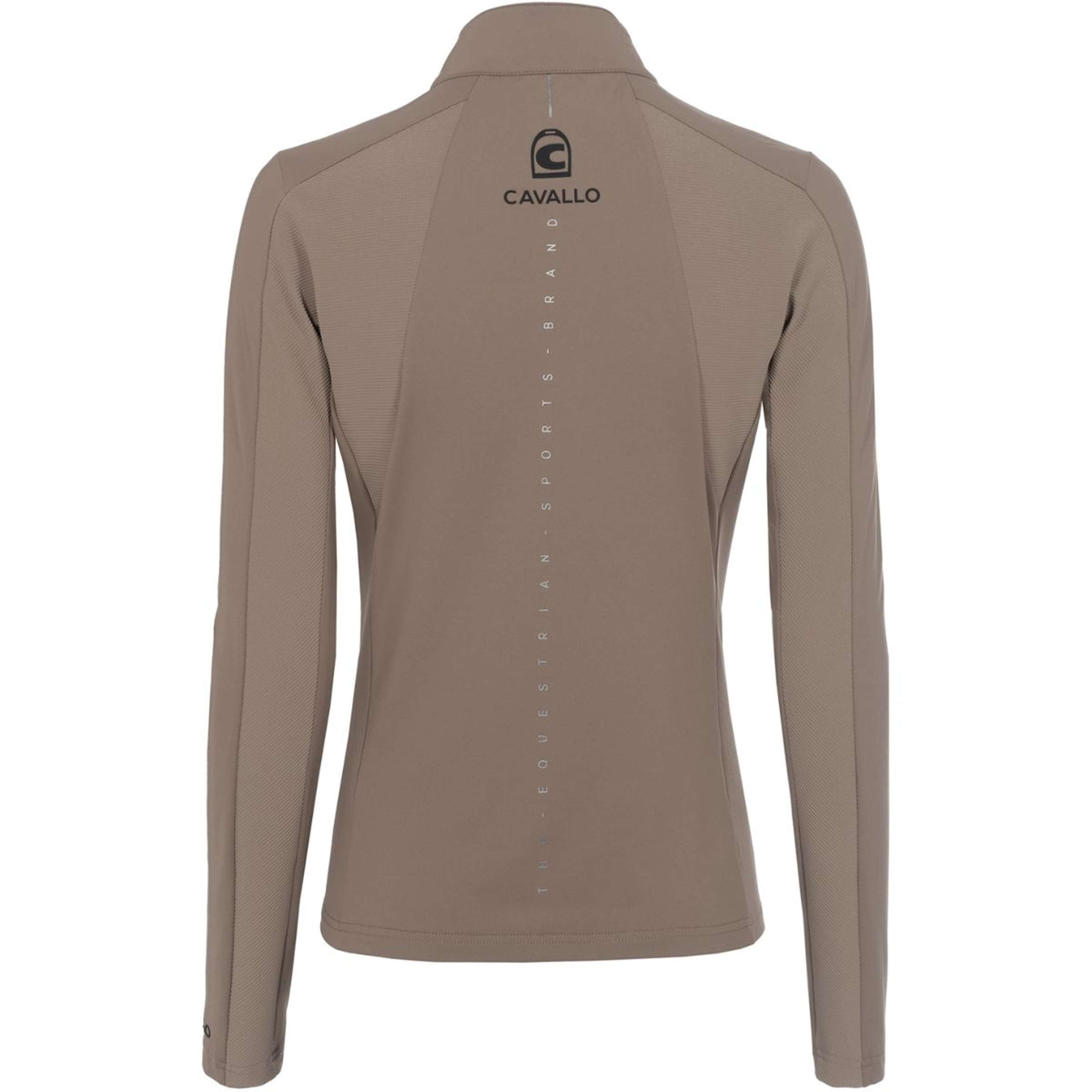 Cavallo Shirt CavalBria Lange Mouwen Mocha Latte Cavallo Shirt CavalBria Lange Mouwen Mocha Latte