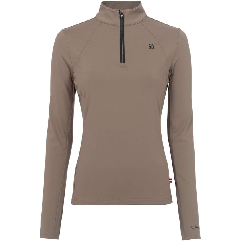 Cavallo Shirt CavalBria Lange Mouwen Mocha Latte Cavallo Shirt CavalBria Lange Mouwen Mocha Latte