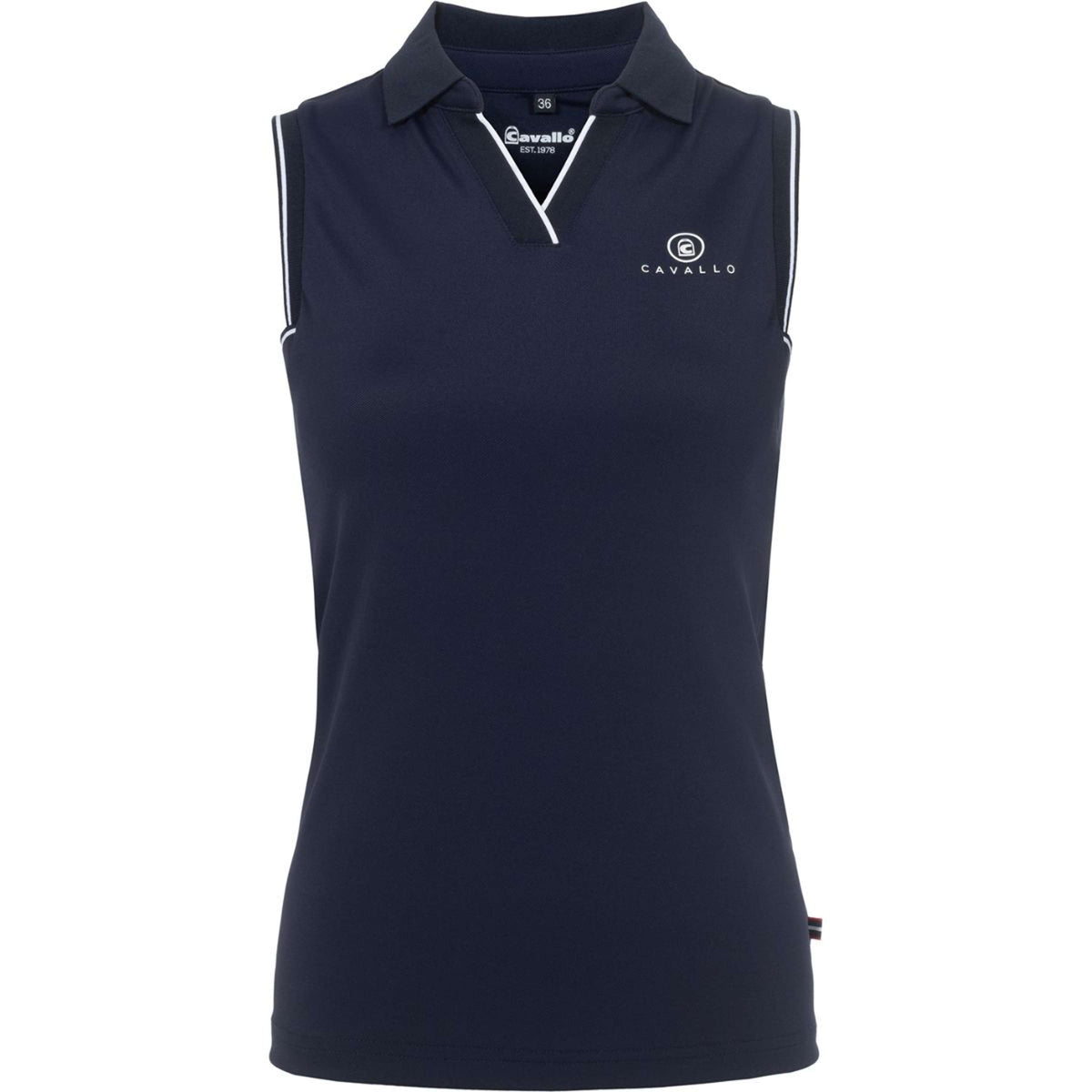 Cavallo Top CavalBua Mouwloos Darkblue
