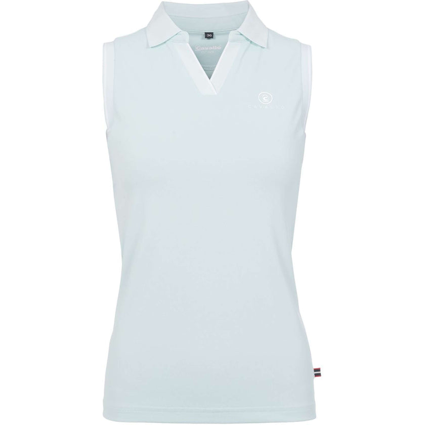 Cavallo Top CavalBua Mouwloos Crystal Blue