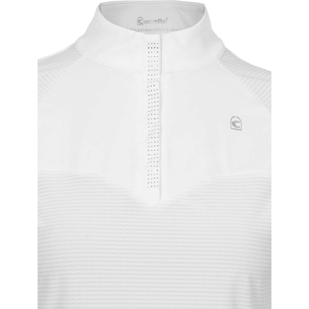 Cavallo Wedstrijdshirt CavalBrisa White