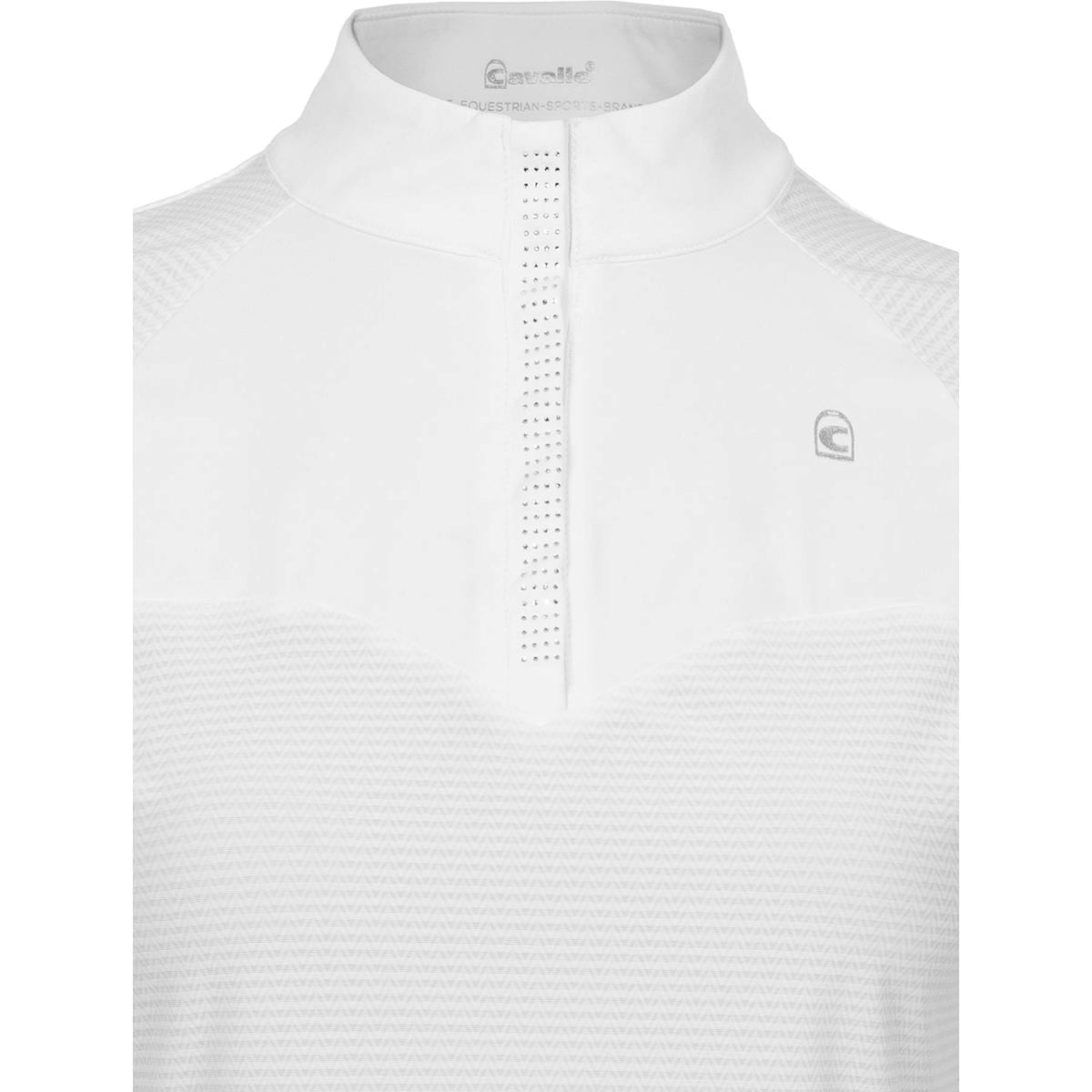 Cavallo Wedstrijdshirt CavalBrisa White