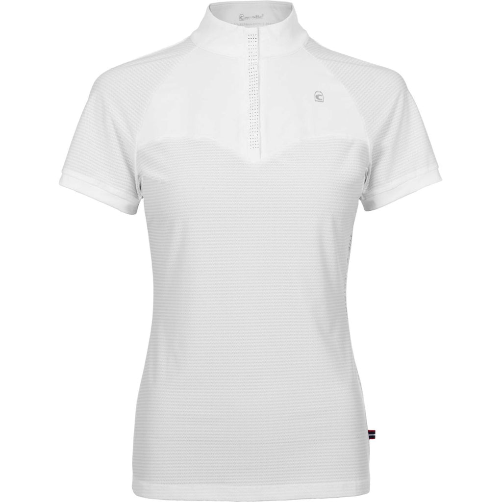 Cavallo Wedstrijdshirt CavalBrisa White