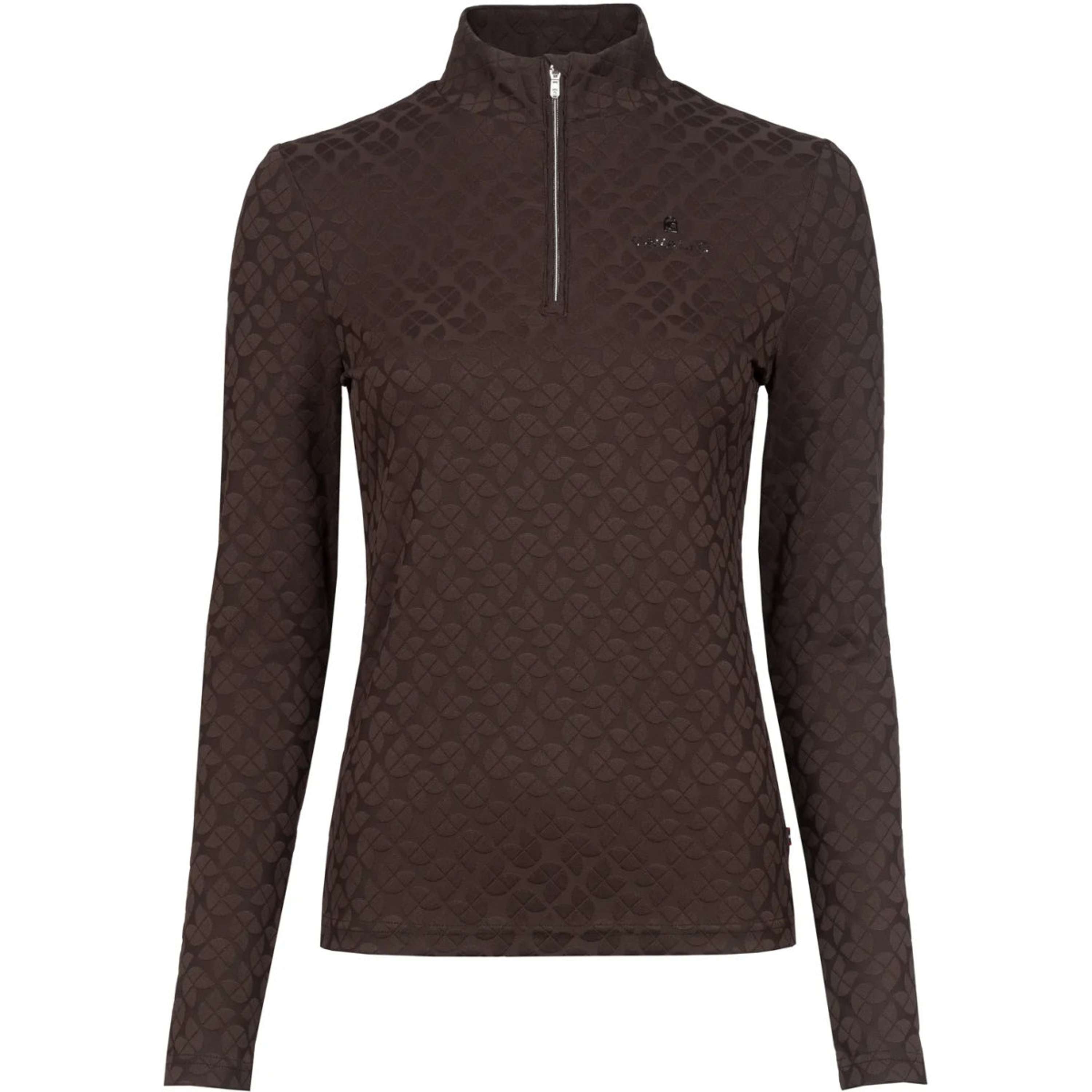 Cavallo Shirt CavalDarsha Lange Mouwen Café Noir