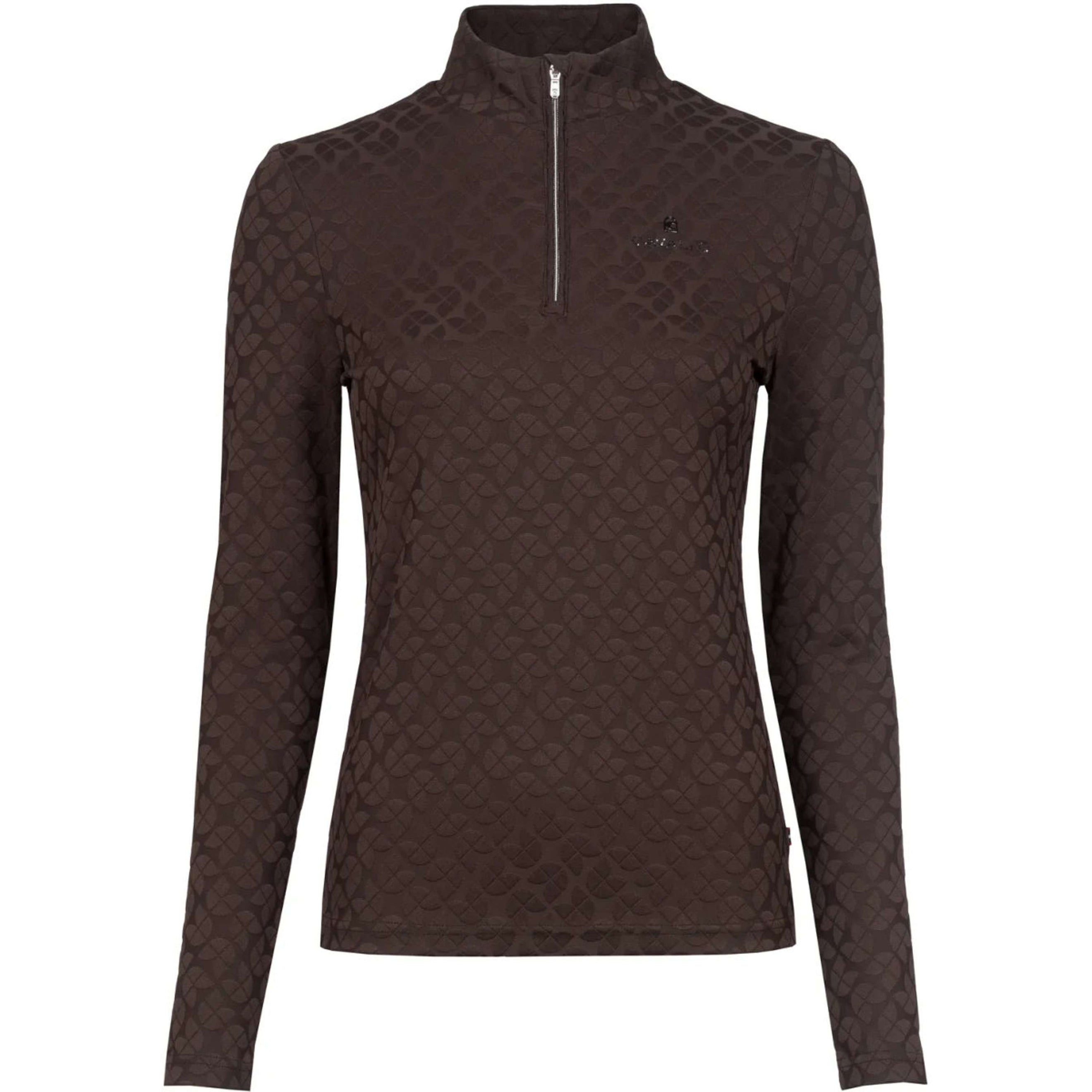 Cavallo Shirt CavalDarsha Lange Mouwen Café Noir