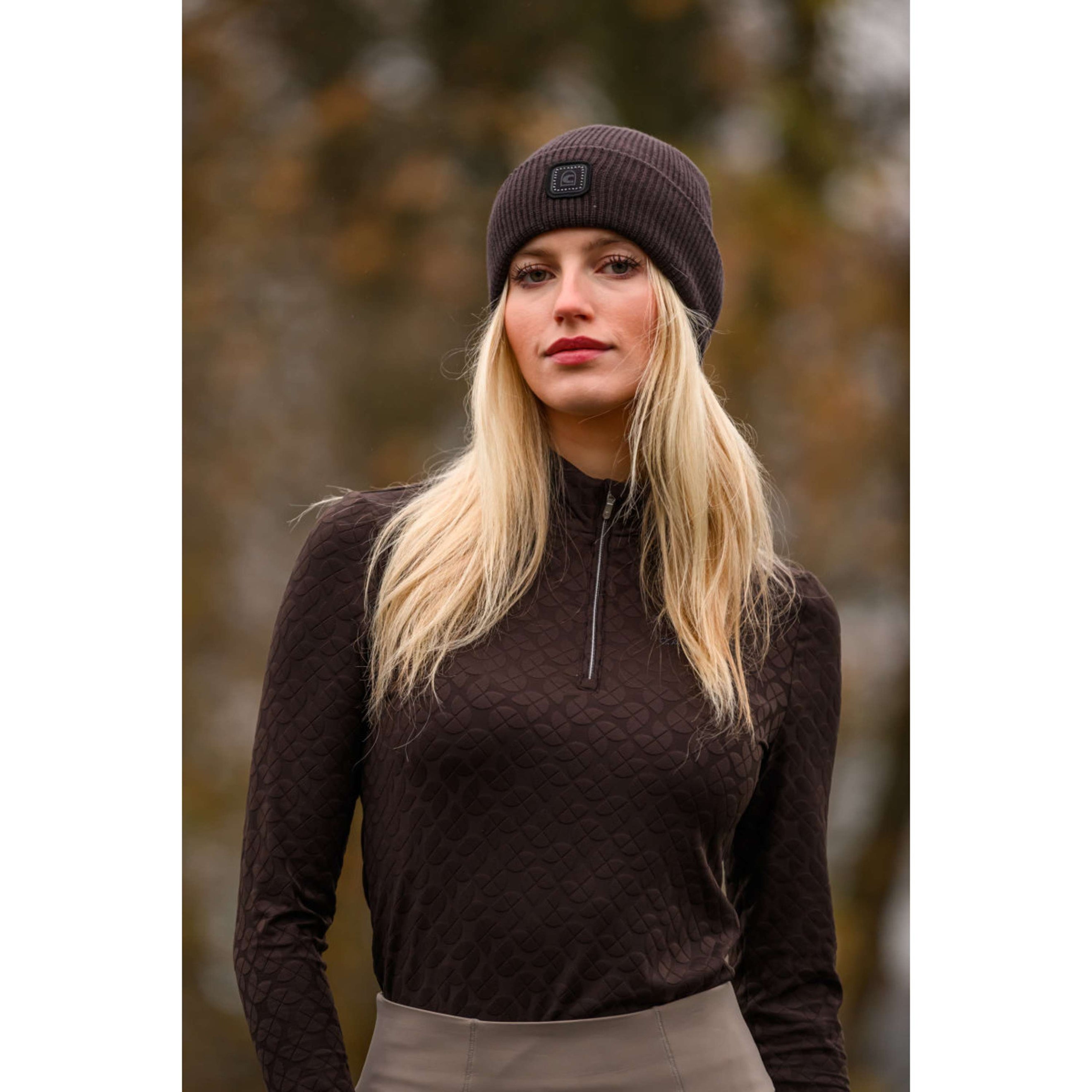 Cavallo Shirt CavalDarsha Lange Mouwen Café Noir Cavallo Shirt CavalDarsha Lange Mouwen Café Noir