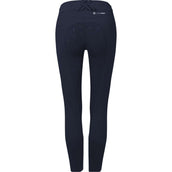 Cavallo Rijbroek Caja Grip High Waist Diepblauw/Donkerblauw