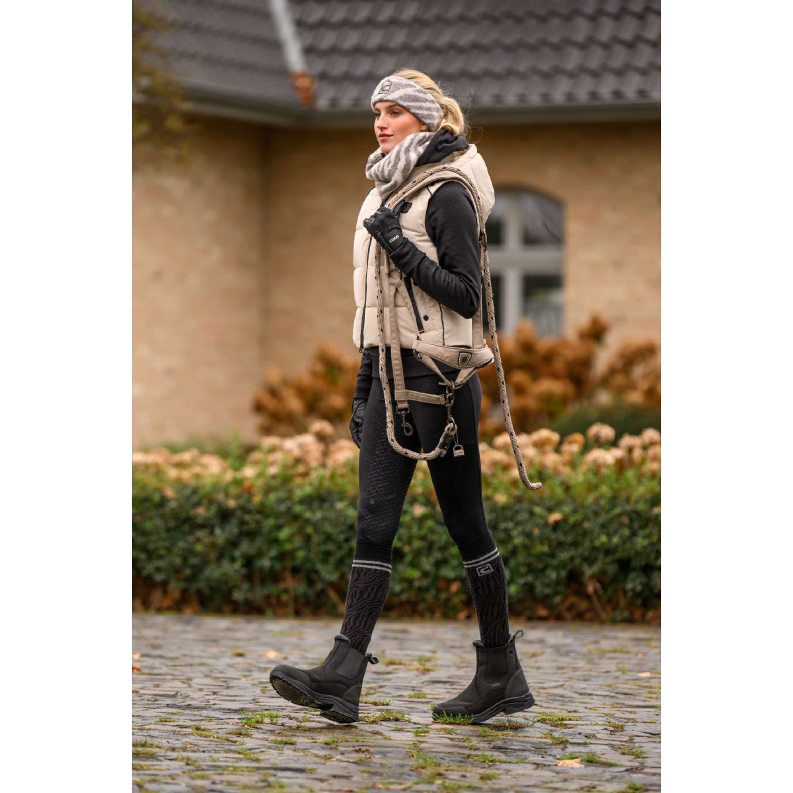 Cavallo Rijsokken CavalSelda Zwart