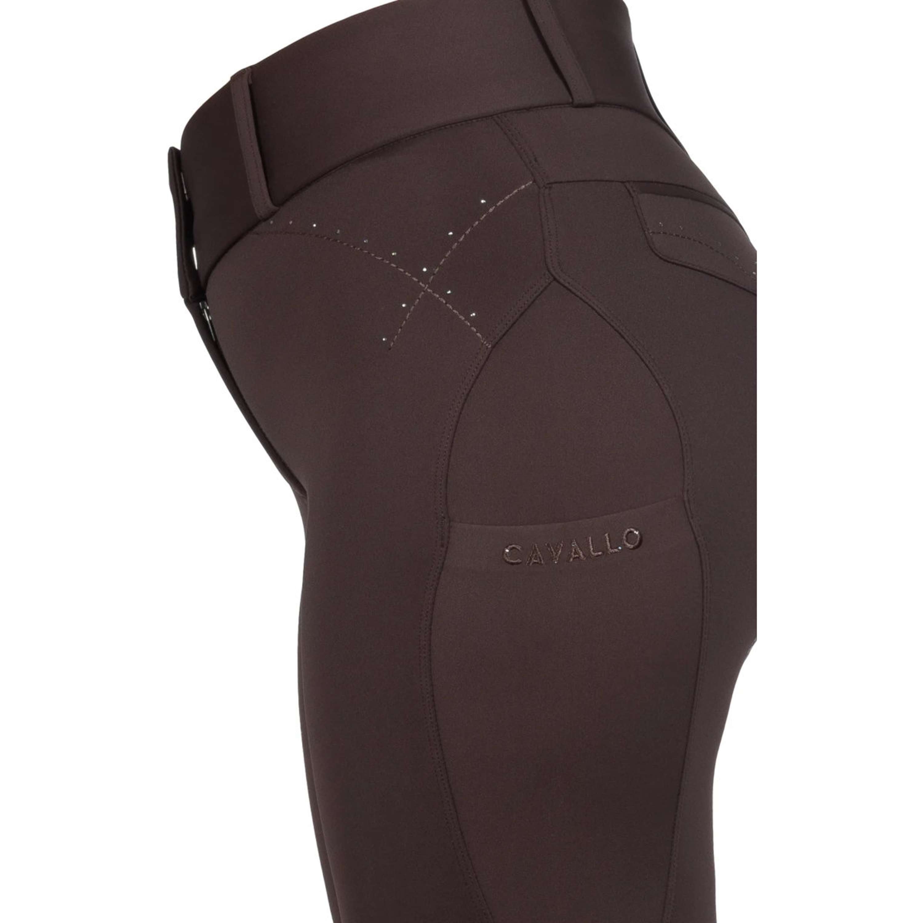 Cavallo Rijbroek CavalCandera Grip Mobile Full Grip Café Noir