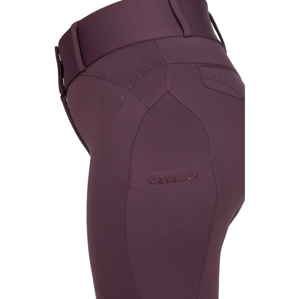 Cavallo Rijbroek CavalCandera Grip Mobile Full Grip Dusty Plum