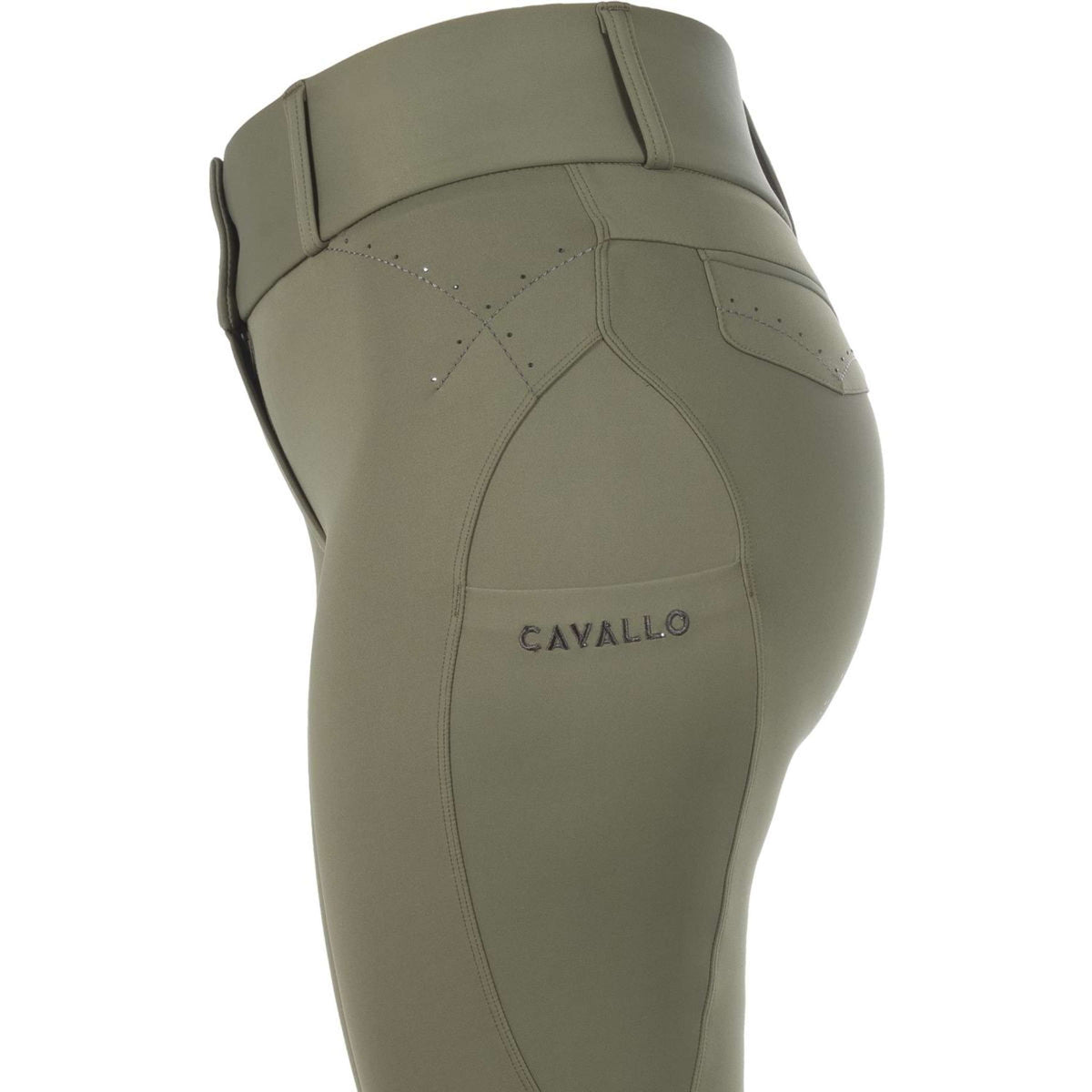 Cavallo Rijbroek Cavalcandera Grip Mobile Full Grip Tea Leaf