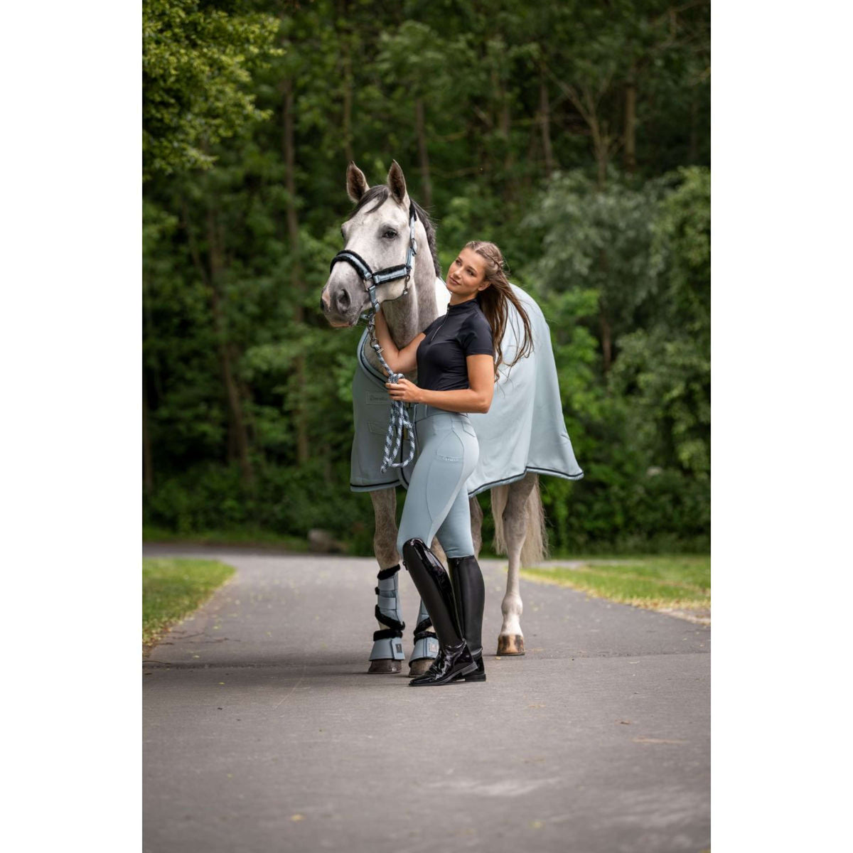 Cavallo Rijbroek CavalCandera Grip Mobile Full Grip Soft Aqua