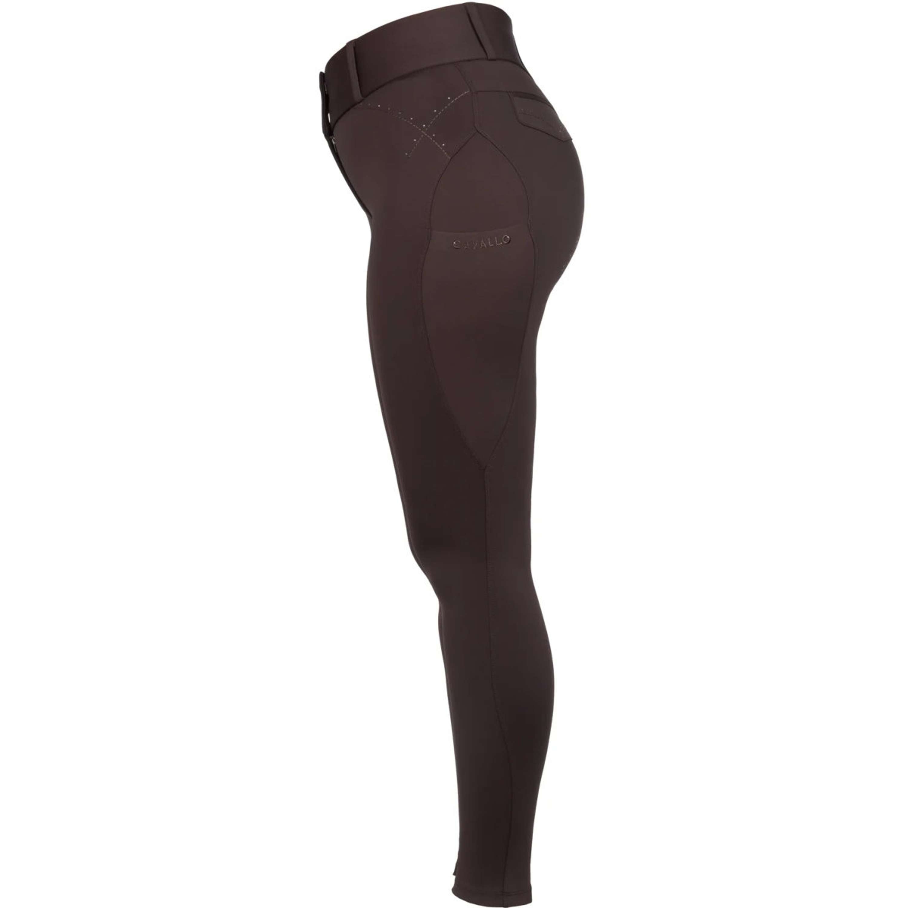 Cavallo Rijbroek CavalCandera Grip Mobile Full Grip Café Noir