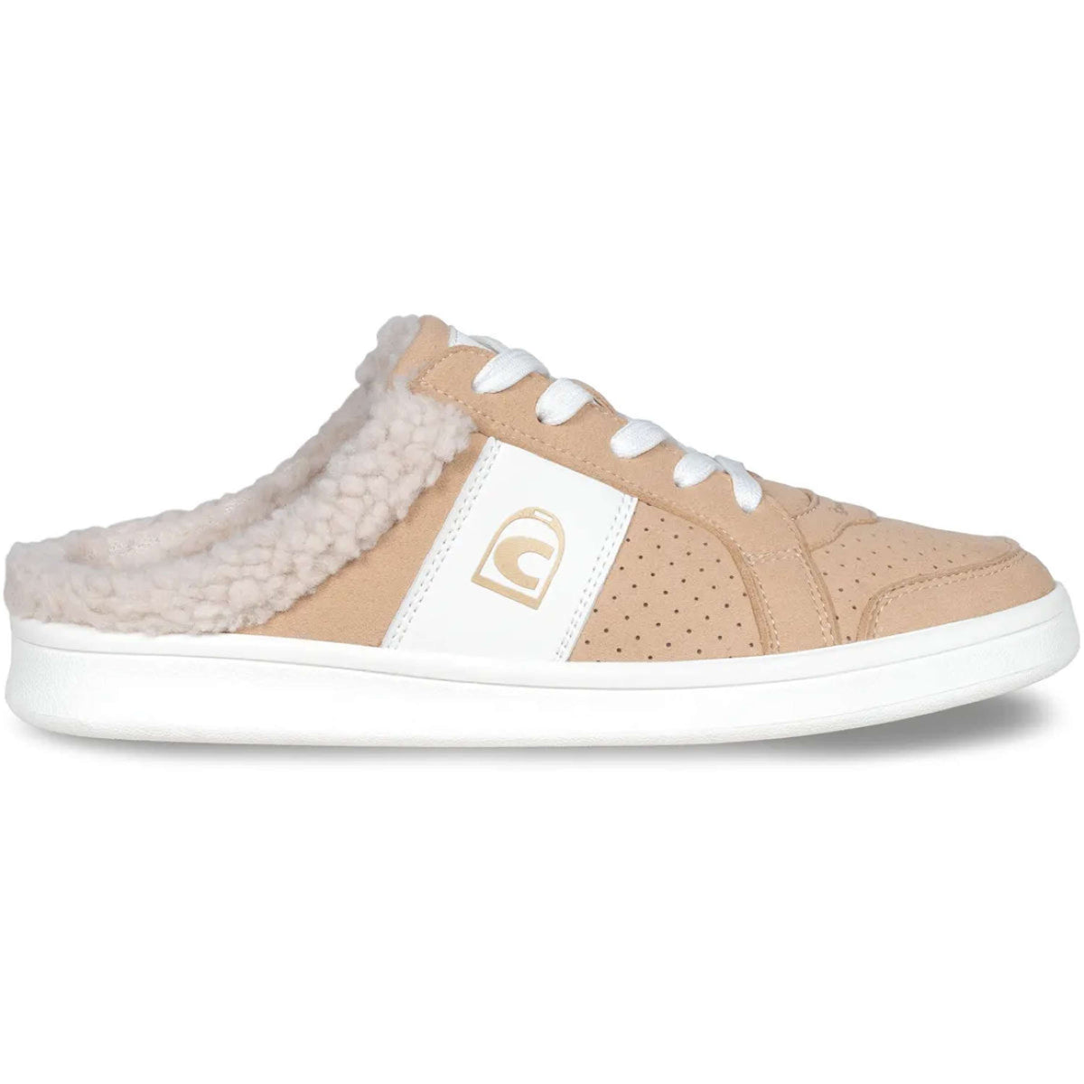 Cavallo Instapsneakers CavalDede met Open Hiel Sand Stone