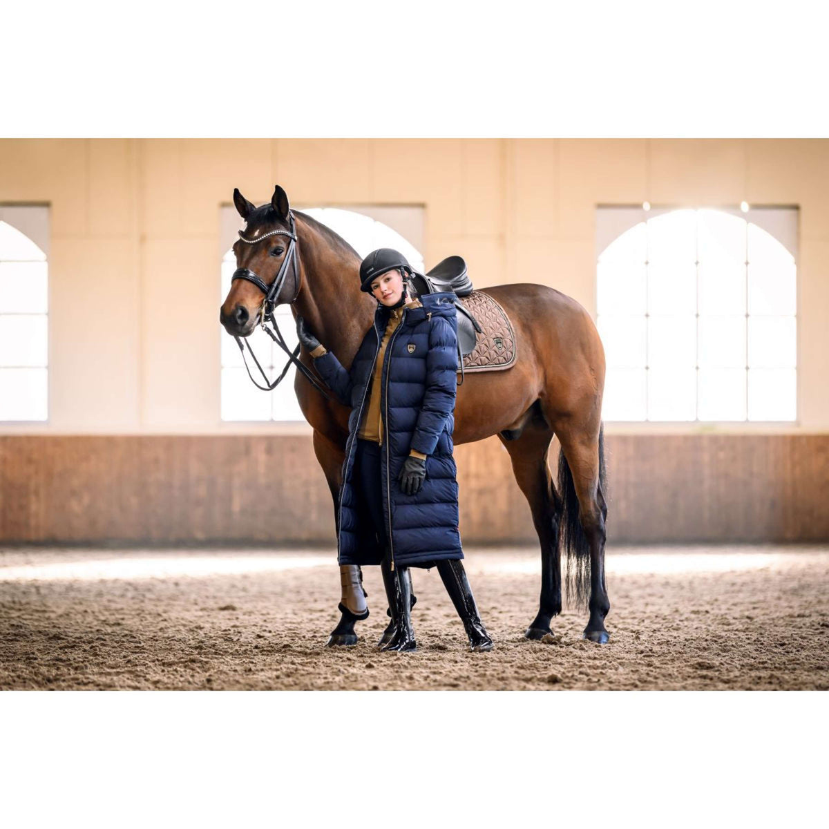 Cavallo Premium Capsule Lange Jas CavalLucy Night Shadow