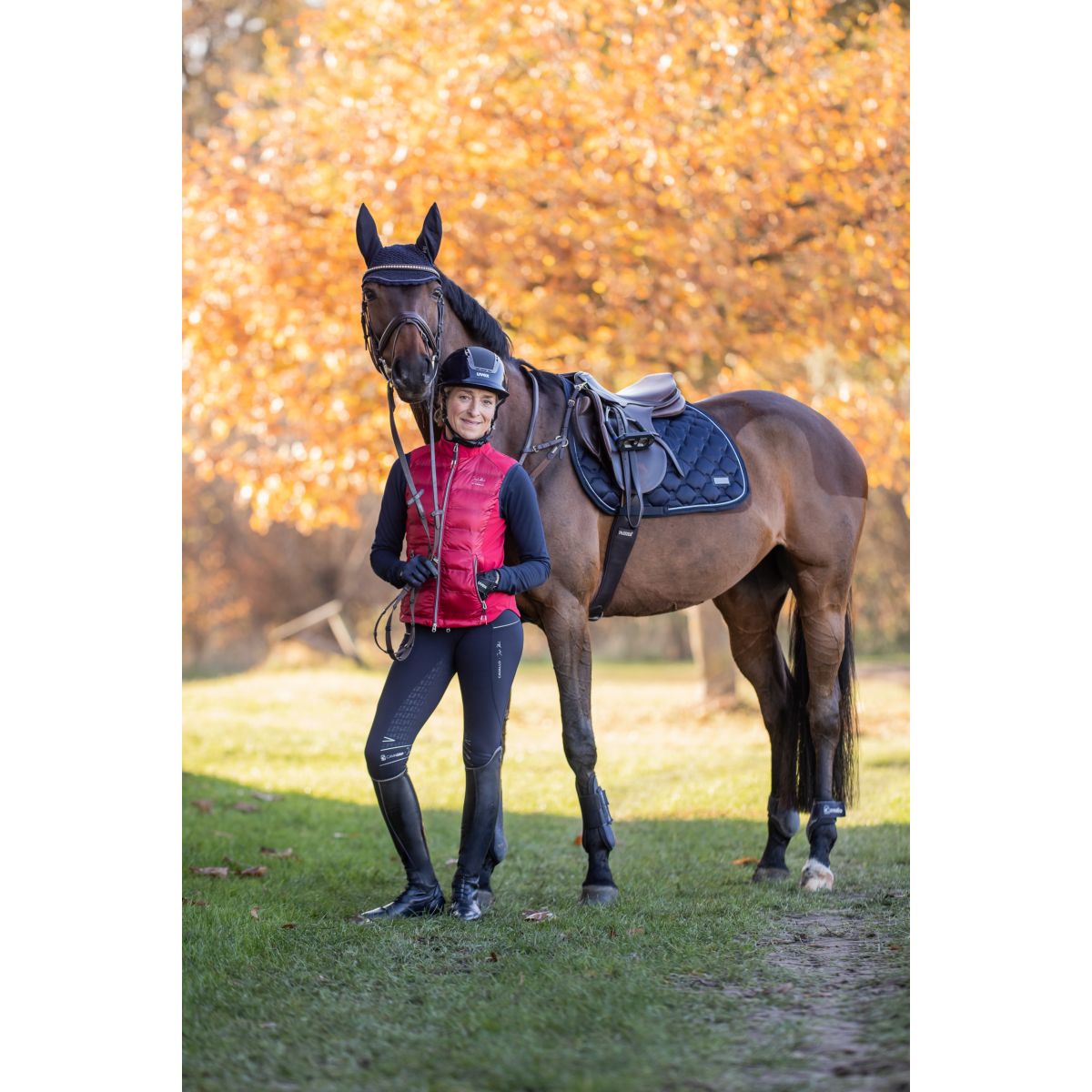 Cavallo Ingrid Klimke Bodywarmer CavalKiki Rood