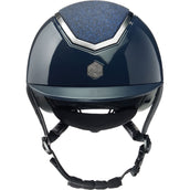 Charles Owen Cap Kylo Sparkly Navy Gloss/Pewter