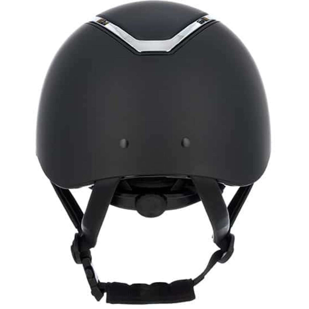 Charles Owen Cap Kylo Black Matte/Silver