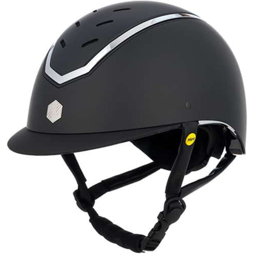 Charles Owen Cap Kylo MIPS Black Matte/Silver