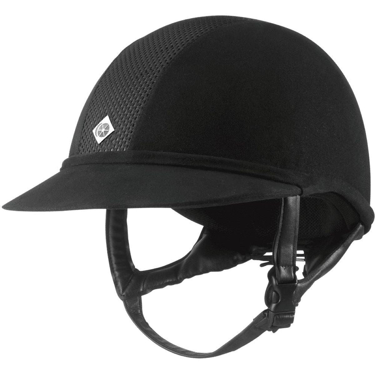 Charles Owen Cap SP8 Plus Black