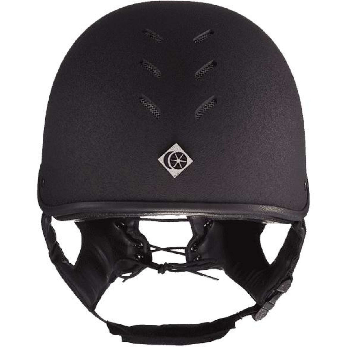 Charles Owen Cap MS1 Pro Jockey Skull Black