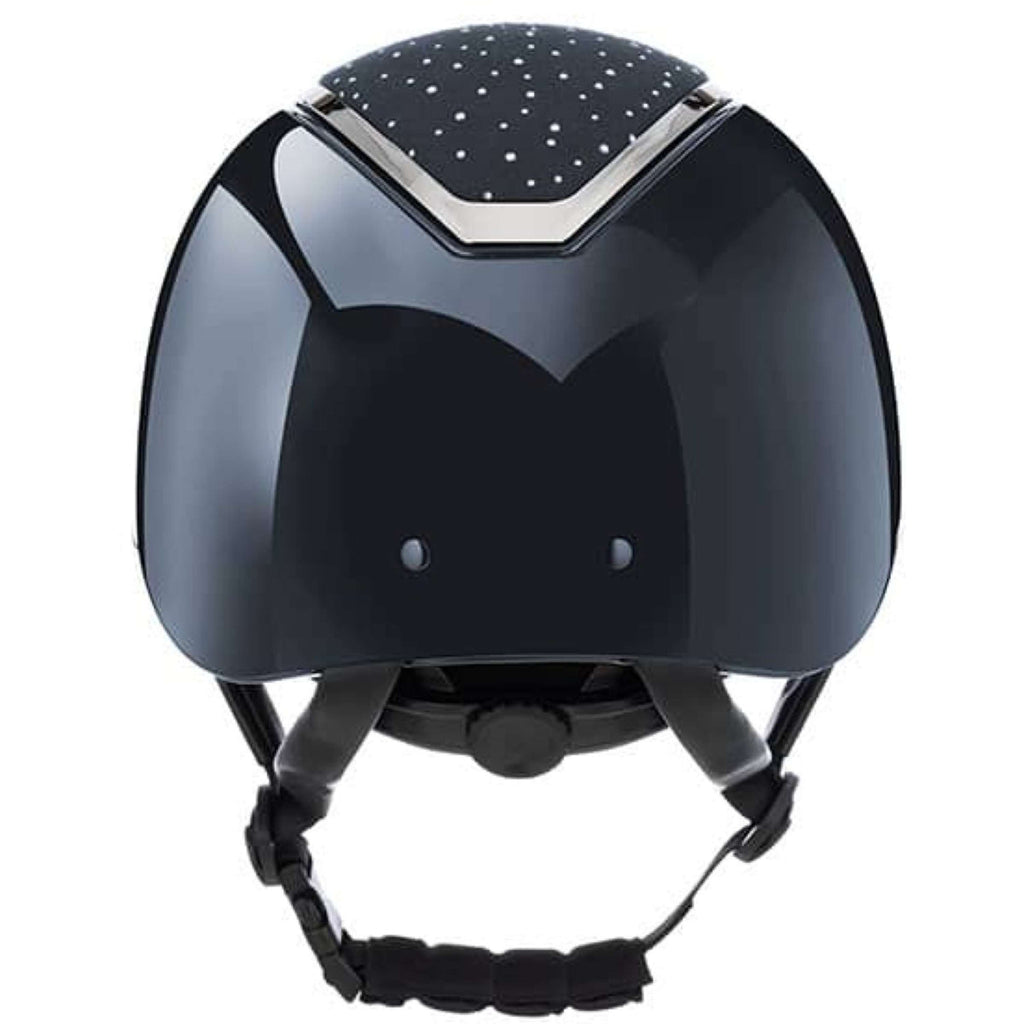 Charles Owen Cap Kylo Crystal Navy Gloss/Silver