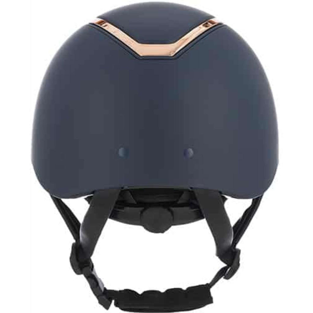 Charles Owen Cap Kylo Navy Matte/Rose Gold