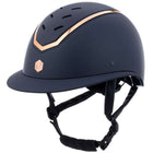 Charles Owen Cap Kylo Wide Peak Navy Matte/Rose Gold