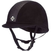 Charles Owen Cap YR8 Sparkly Centre Black