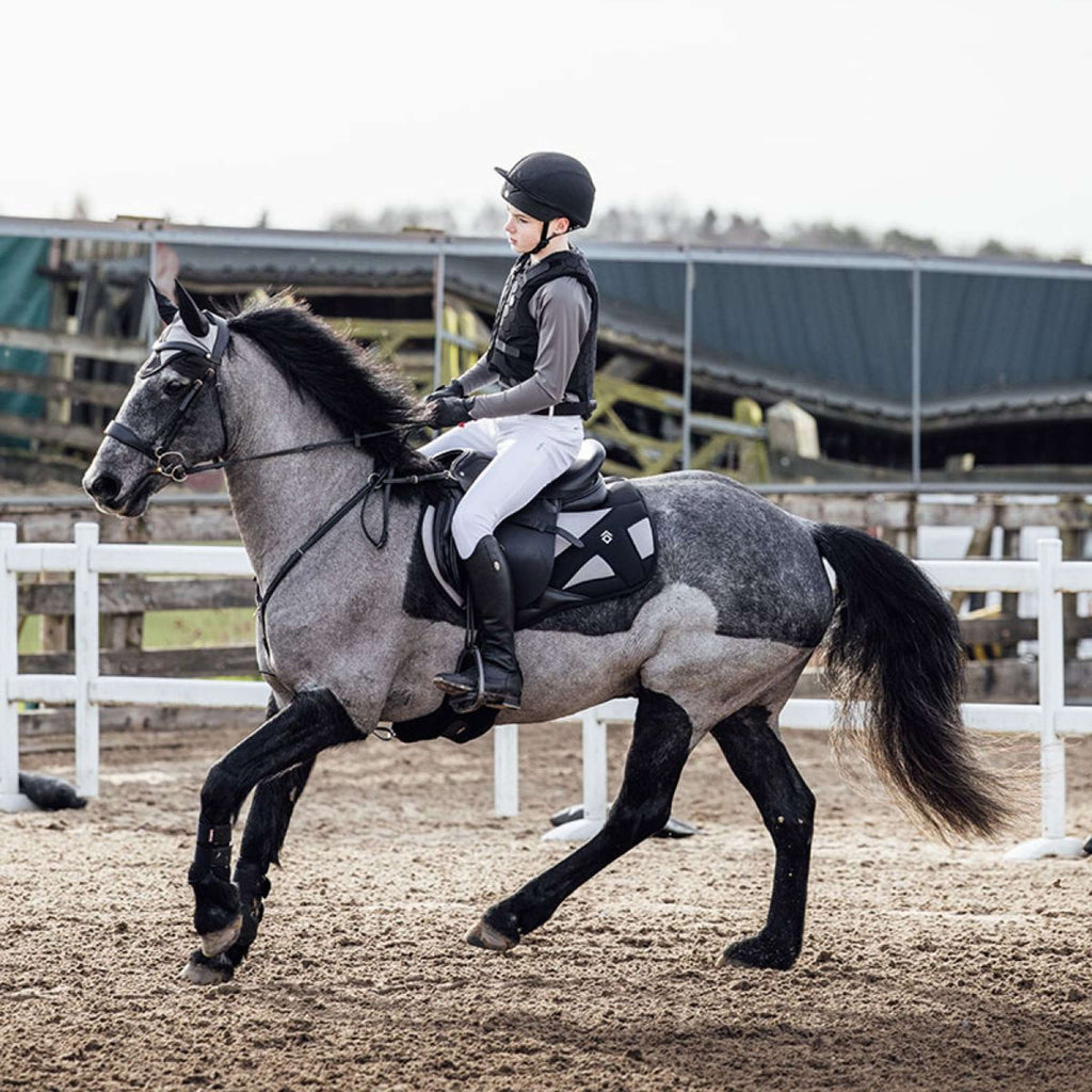 Charles Owen Bodyprotector HEXA Kinderen Zwart