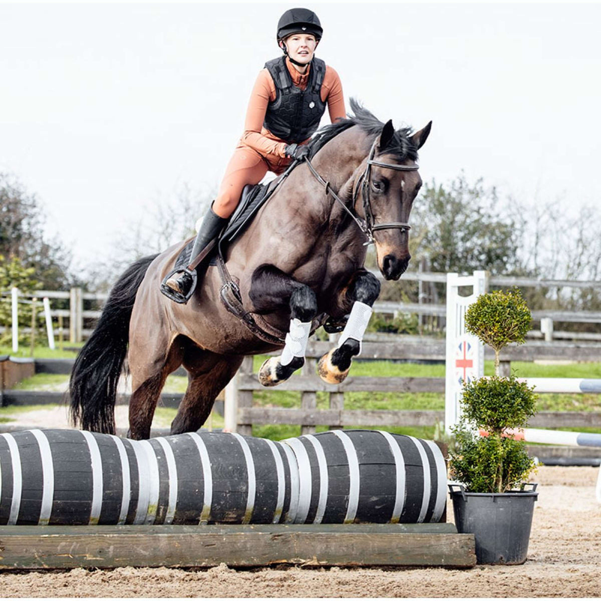 Charles Owen Bodyprotector HEXA Kinderen Zwart