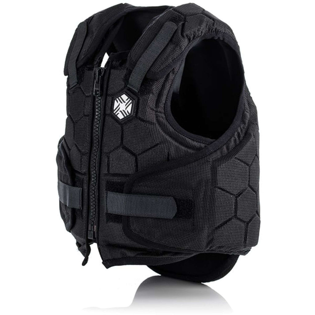 Charles Owen Bodyprotector HEXA Kinderen Zwart