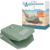 CoolPets Fontein Splash Aqua Olijfgroen