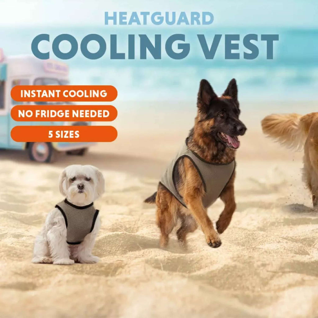 CoolPets Hondenjas Cooling Beige/Grijs