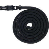 Covalliero Halstertouw AW25 met Paniekhaak Zwart