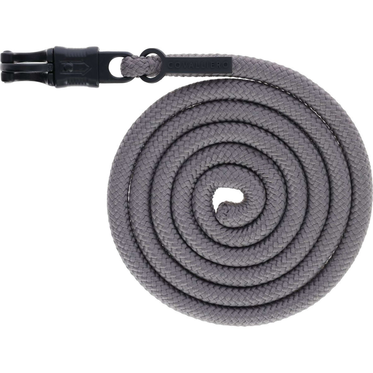 Covalliero Halstertouw AW25 met Paniekhaak Steel Grey